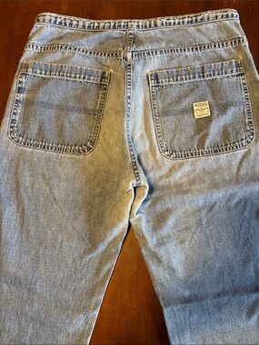 LEVI'S AUTHENTIC WORKWEAR - Light-Weight Drawstring S X 34 Denim Jeans (M-112)